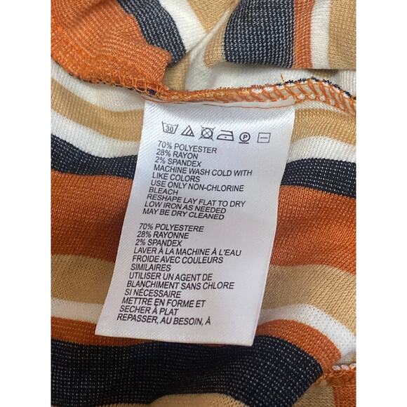 Urban Outfitters Multicolor Striped Sleeveless Wide Leg Romper Jumpsuit Size M - Picture 6 of 6